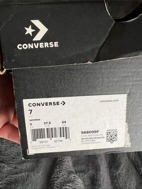 Converse Chuck Taylor All Star Box - White/Black Label
